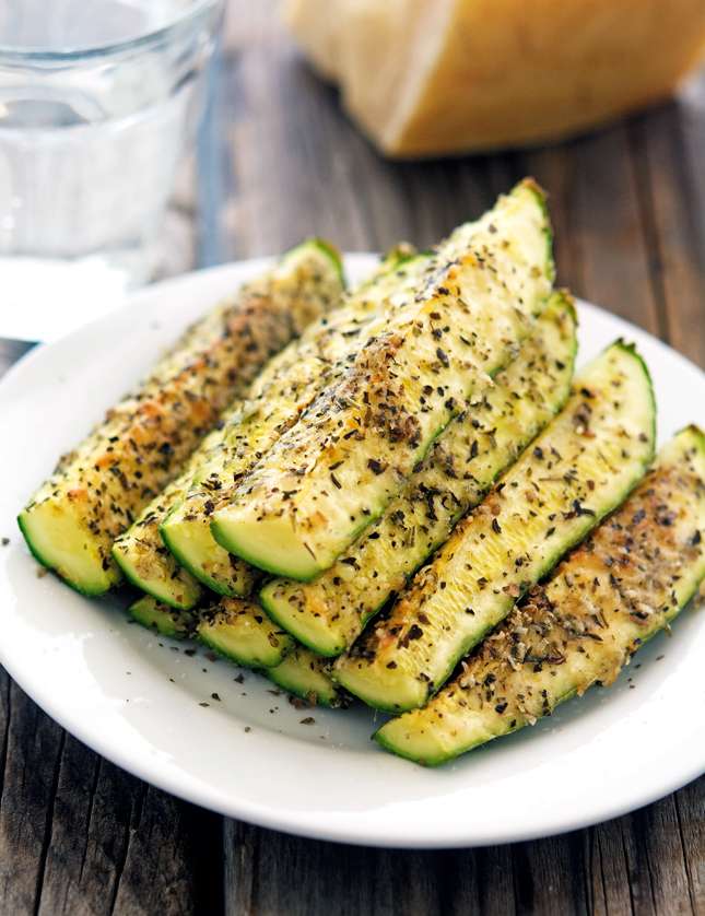 The Iron You: Easy Baked Parmesan Zucchini