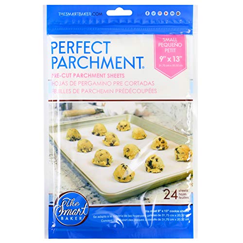 The Smart Baker Small 9 x 13 inches Perfect Parchment Paper