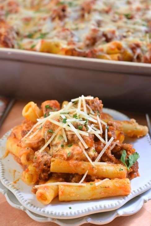This easy Baked Ziti recipe has all the delicious layers ...