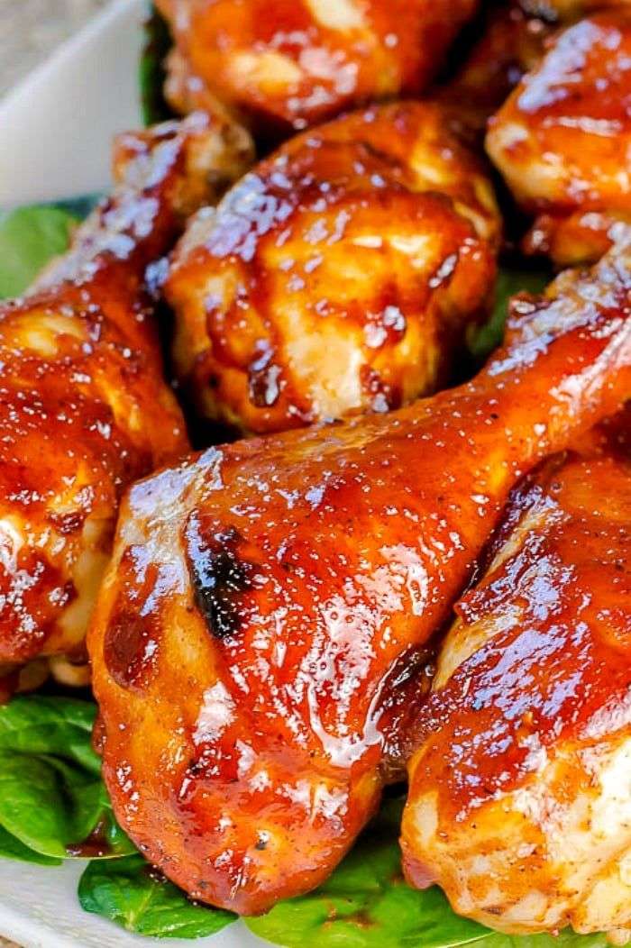 This easy Oven Baked BBQ Chicken makes a sweet, tangy ...