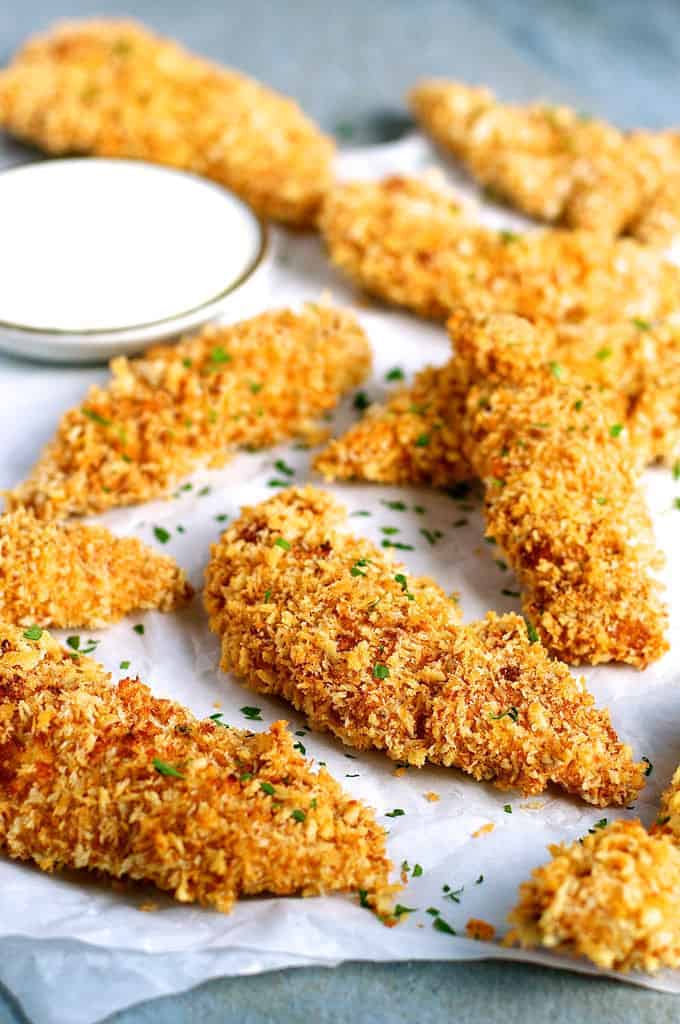 Truly Crispy Oven Baked Chicken Tenders