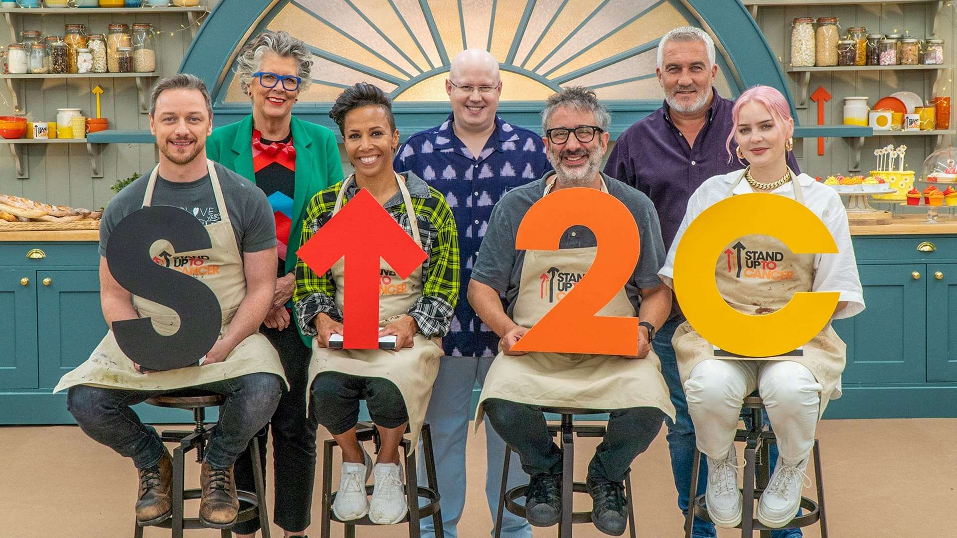 Watch The Great Celebrity Bake Off for SU2C